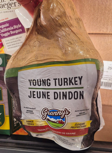 Grannys Frozen Young Turkey (5-7kg avg) - 6.2 Kilos